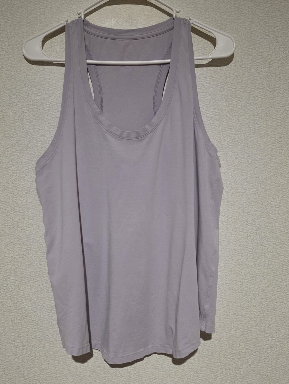 Lululemon Womens Love Racerback Tank Top Light Purple Size 12